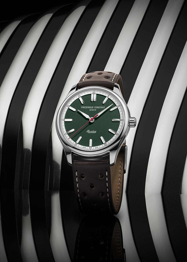 Часы Frederique Constant Vintage Rally FC-301HGRS5B26 — мужские, кожаный
