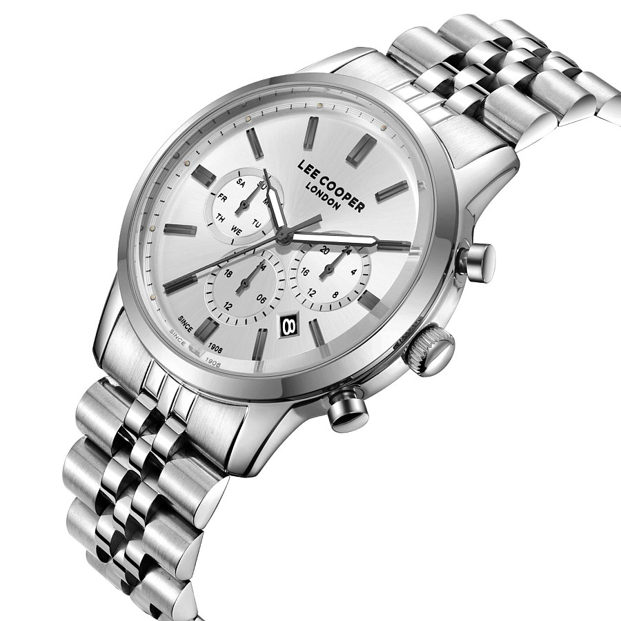 Часы Lee Cooper LC08187.330 — кварцевые, сталь металл