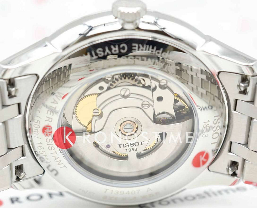 Часы Tissot Chemin des Tourelles Powermatic 80 42mm T139.407.11.048.00 — Швейцария, механические