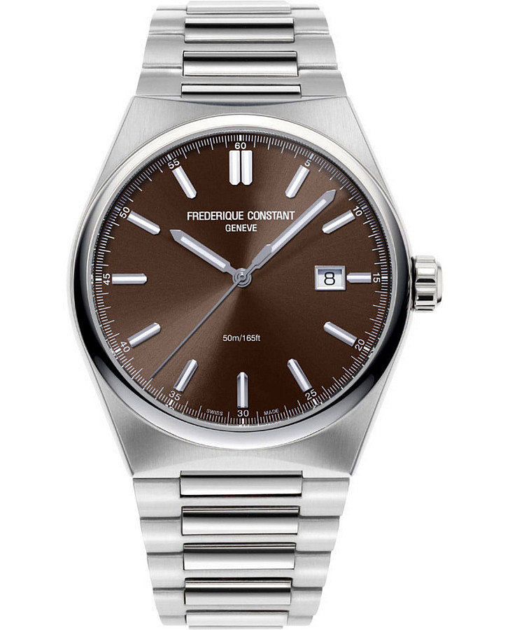 Часы Frederique Constant Highlife FC-240BR4NH6B — мужские, коричневый