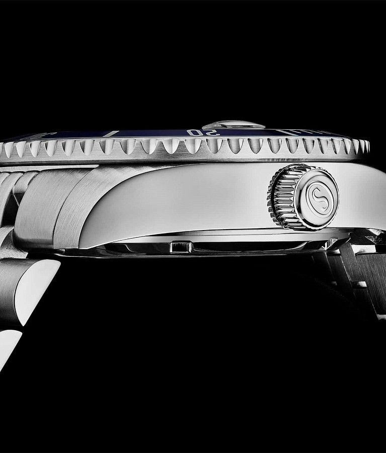Часы Stuhrling Aquadiver 4045.2 — механические, металл сталь