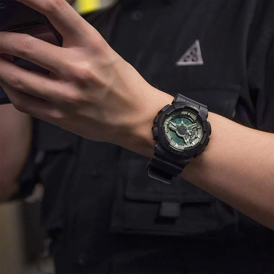 Часы Casio G-Shock GA-110CD-1A3DR (GA-110CD-1A3) — электронные, пластик