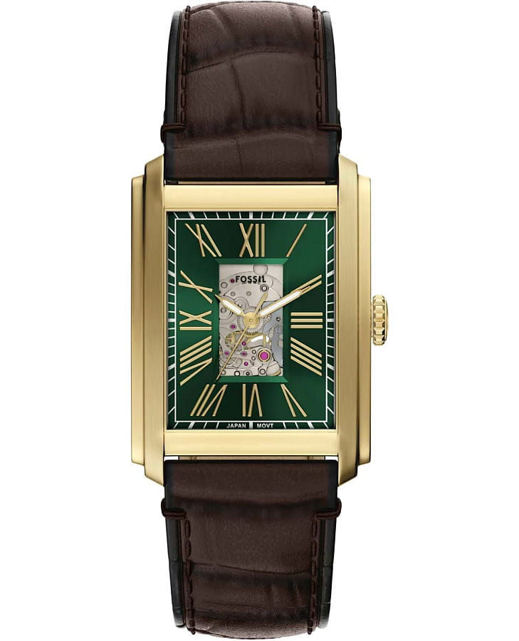 Часы Fossil Carraway ME3271 — мужские, зеленый