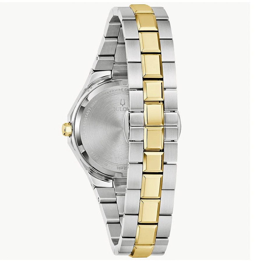 Часы Bulova Prestige 98P234 — кварцевые, металл сталь