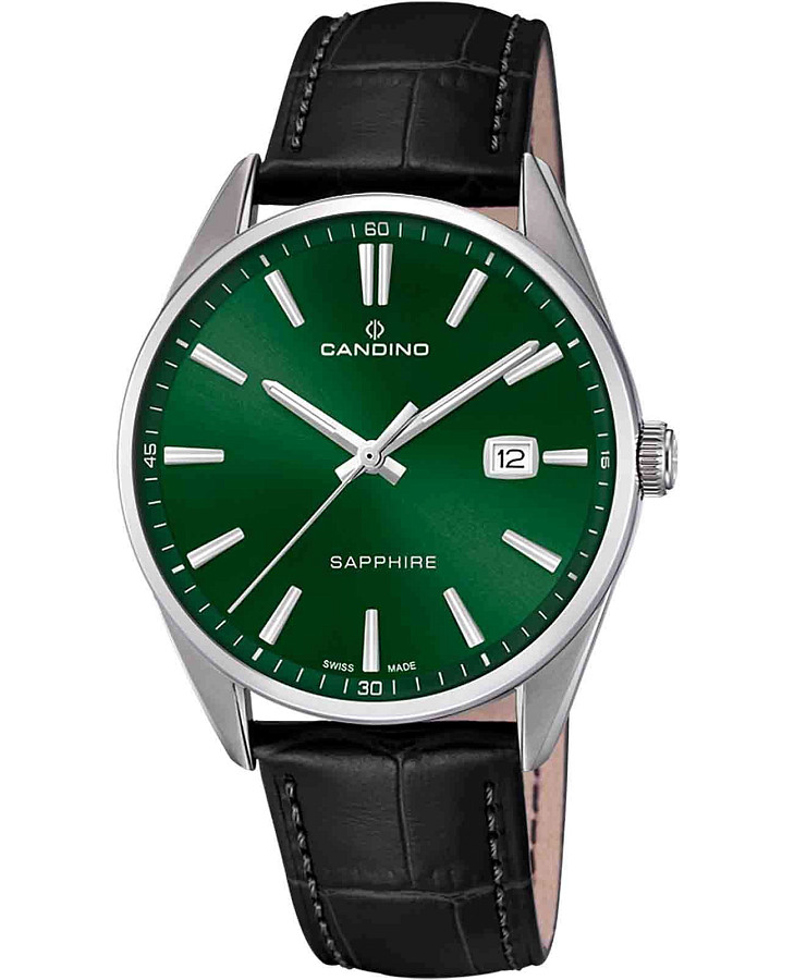 Часы Candino Couple C4622/B — мужские, зеленый