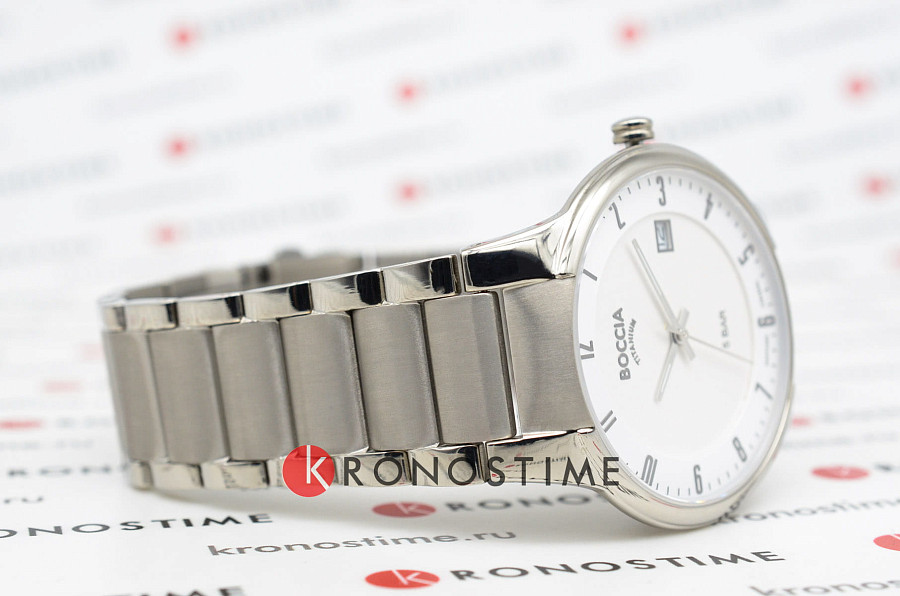 Часы Boccia Titanium 3629-02 — титан, Германия