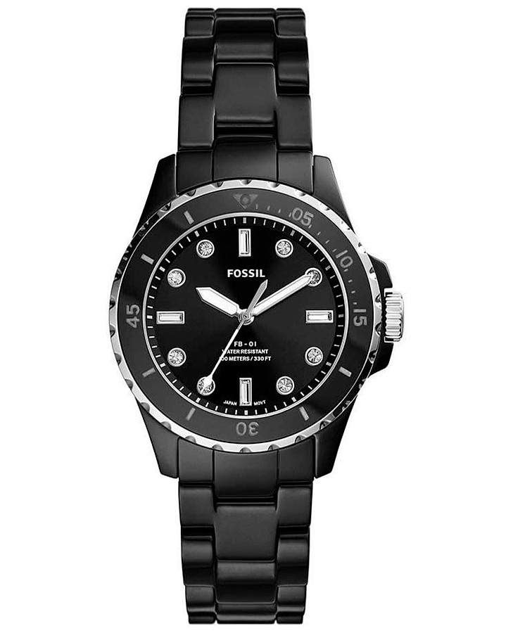 Часы Fossil FB-01 CE1108 — женские, черный