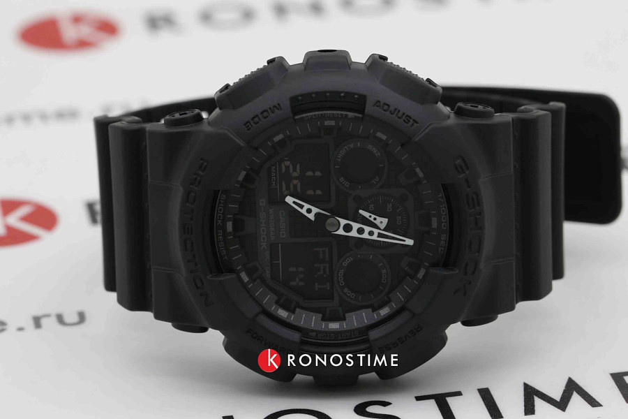 Часы Casio G-Shock GA-100-1A1DR (GA-100-1A1) — артикул GA-100-1A1, мужские