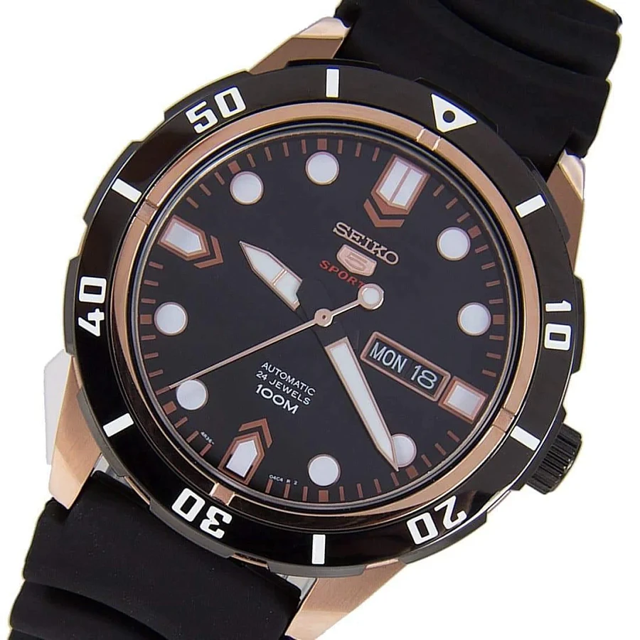 Часы Seiko 5 Sports SRP680K1S — резина, мужские