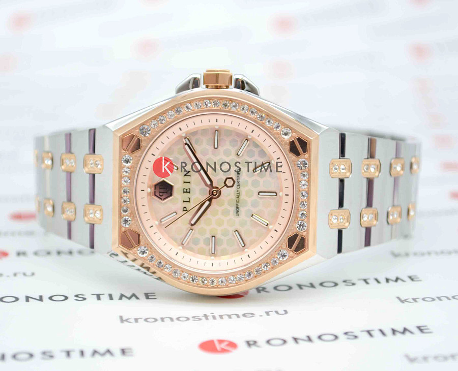Часы Philipp Plein Extreme Lady PWJAA1323 — нержавеющая сталь с ip-покрытием, женские