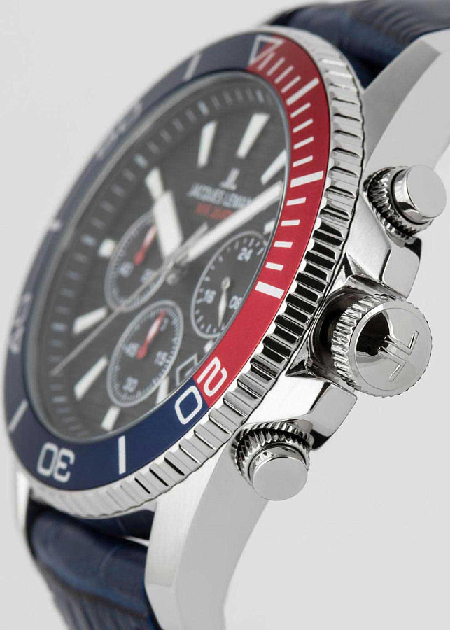 Часы Jacques Lemans Liverpool Diver 1-2206D — сталь металл, Австрия