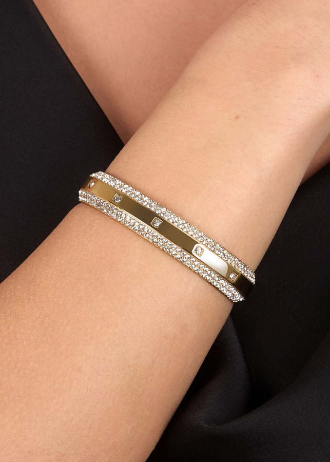 Часы Браслет Karl Lagerfeld Bond Pave KLBJY03 с кристаллами