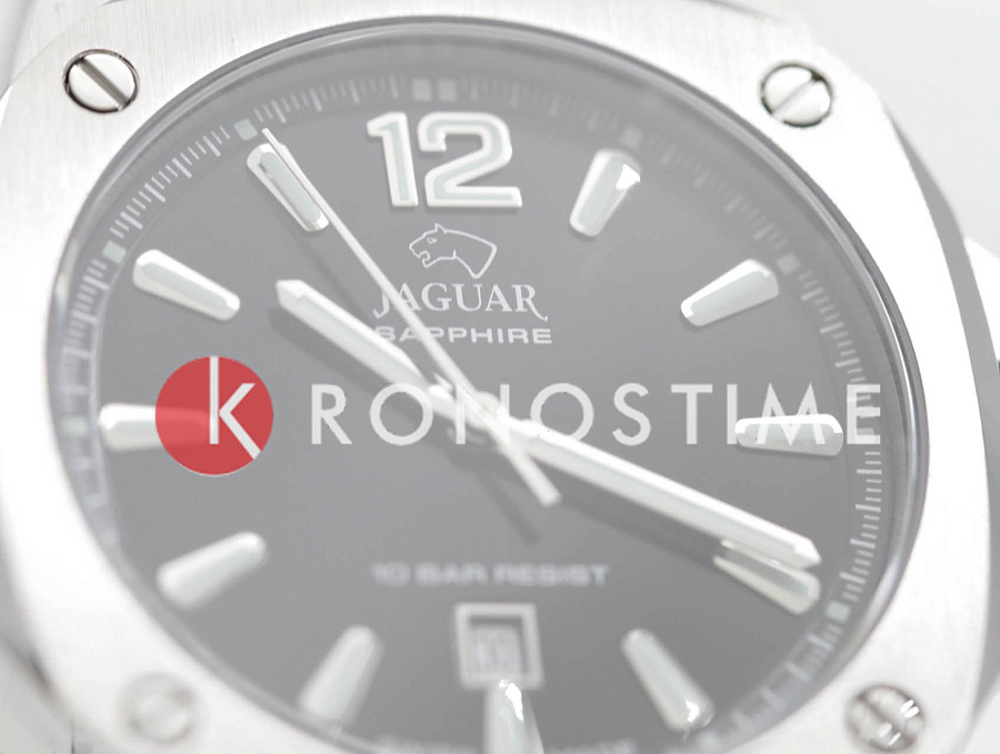 Часы Jaguar Rond Carre J1024/3 — кварцевые, металл сталь