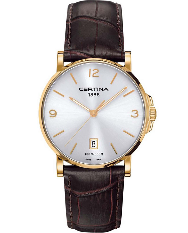 Часы Certina DS Caimano C017.410.36.037.00 — мужские, белый