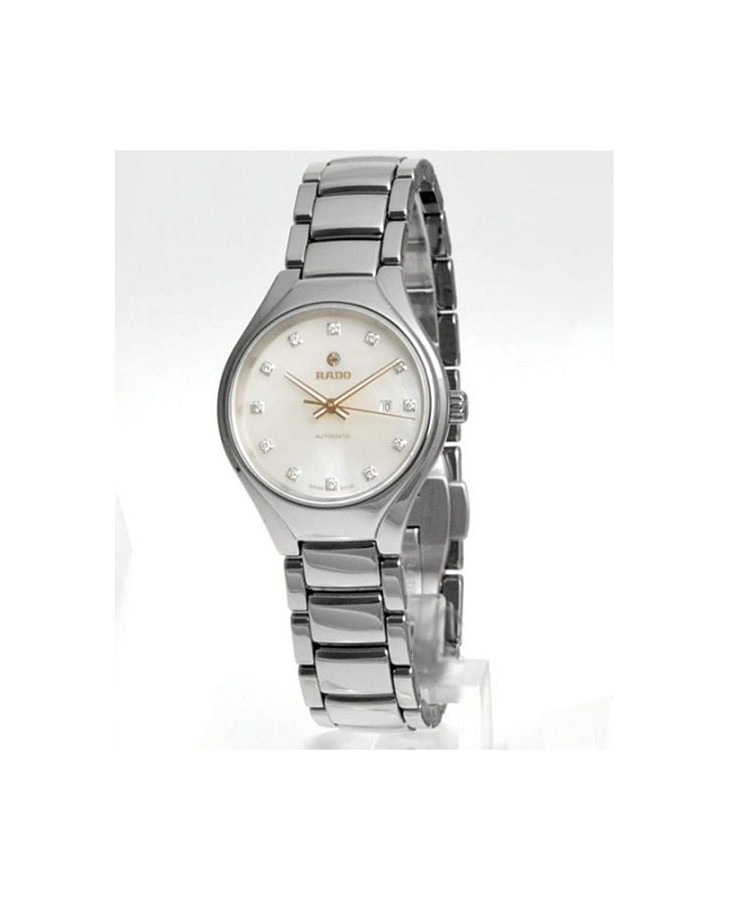 Часы Rado True Automatic Diamonds R27243902 — титан керамика, Швейцария