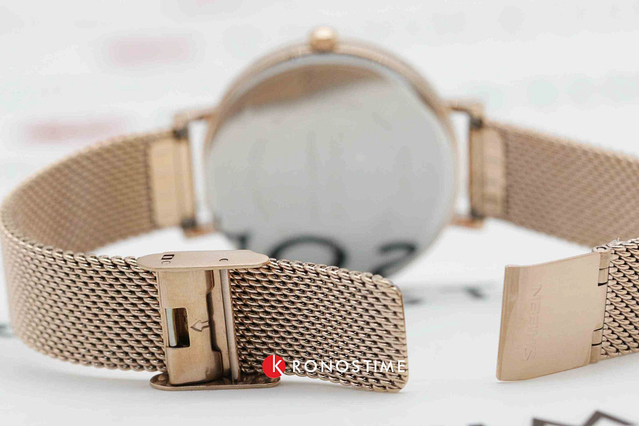 Часы Casio Sheen SHE-4547PGM-5A — кварцевые, Япония, женские