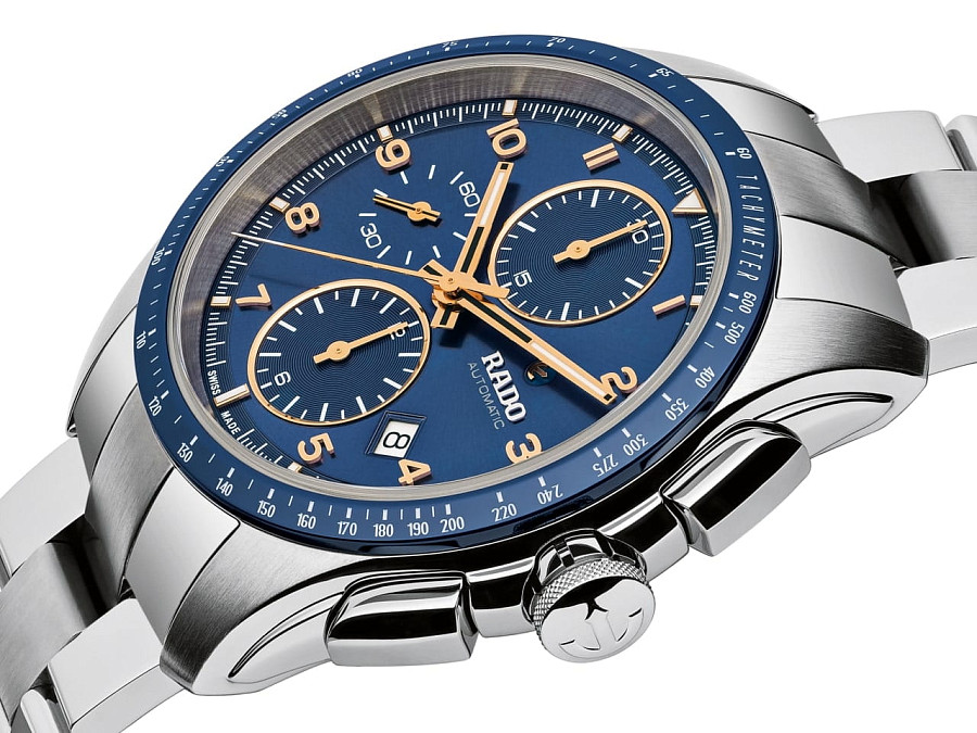 Часы Rado Hyperchrome Automatic Chronograph R32042203 — металл керамика сталь, Швейцария