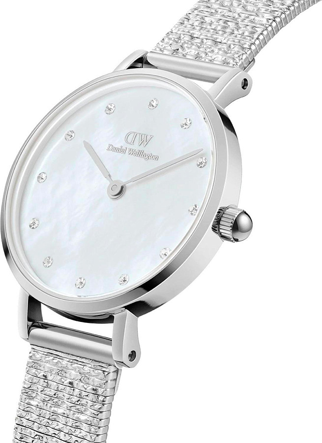 Часы Daniel Wellington Petite Lumine Pressed Piano DW00100592 — кварцевые, сталь металл