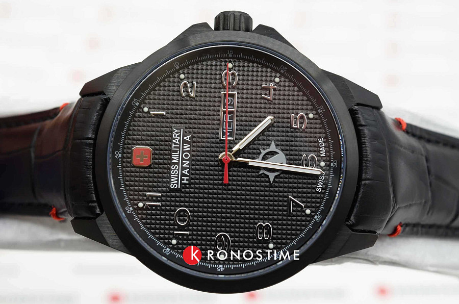 Часы Swiss Military Hanowa SMWGB2100330 — кожаный, мужские