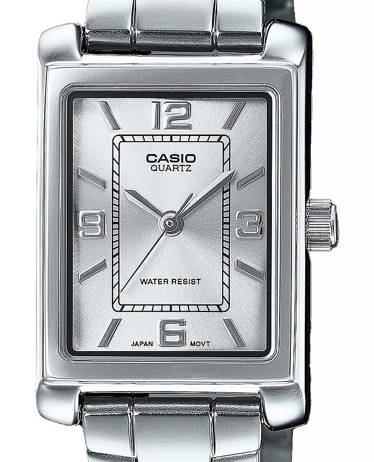 Часы Casio LTP-1234DD-7A — кварцевые, сталь металл