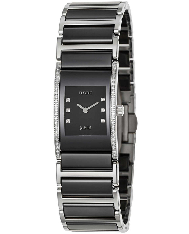 Часы Rado Integral Diamonds R20759759 — женские, черный