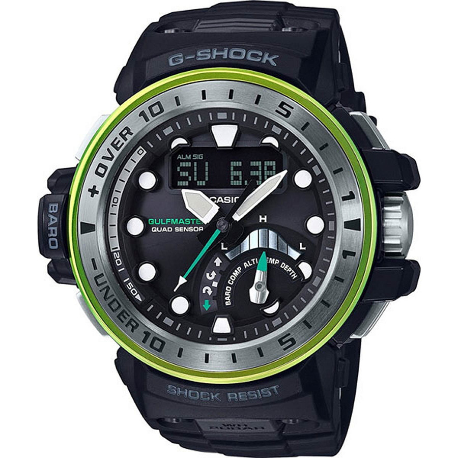 Часы Casio G-Shock GWN-Q1000MB-1A — мужские, черный