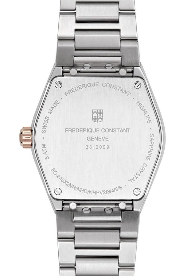 Часы Frederique Constant Highlife FC-240VD2NH2B — сталь металл, Швейцария