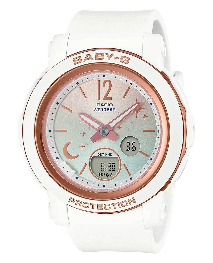 Часы Casio Baby-G BGA-290DS-7ADR (BGA-290DS-7A) — женские, перламутровый