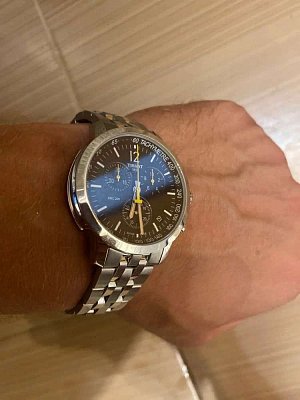 Фото покупателя: Швейцарские наручные часы Tissot PRC 200 Chronograph T114.417.11.057.00 с хронографом