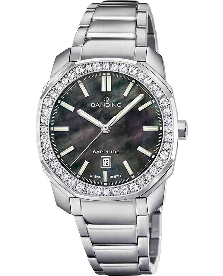 Часы Candino Lady Elegance Date C4756/8 — женские, перламутровый