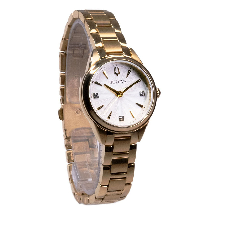 Часы Bulova Sutton 97P150 — кварцевые, сталь металл