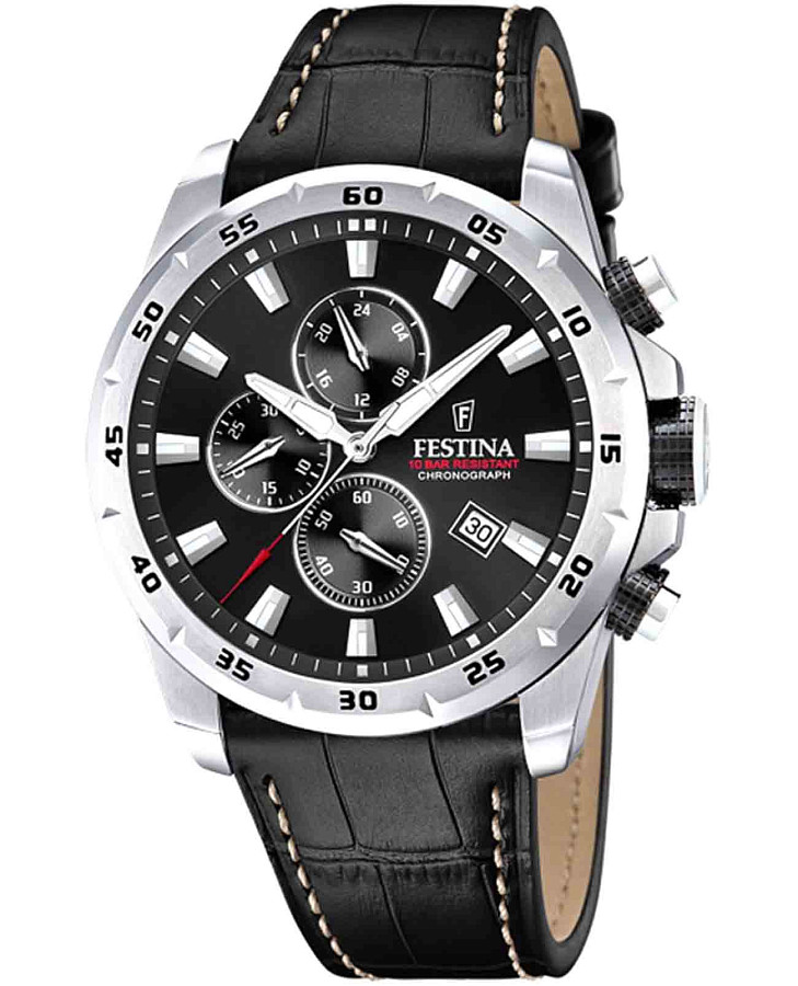 Часы Festina Timeless Chrono F20692/4 — мужские, черный