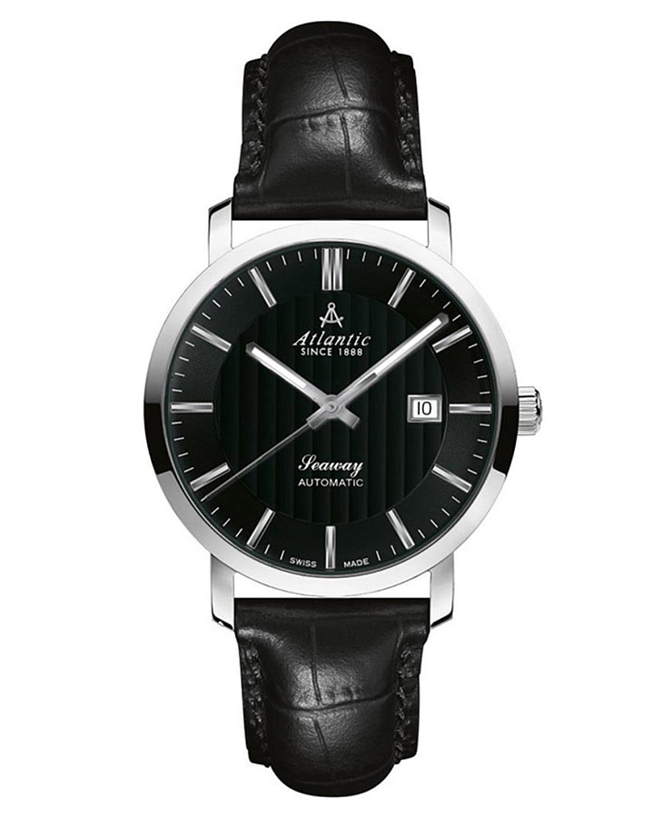 Часы Atlantic Seaway 63760.41.61 — мужские, черный