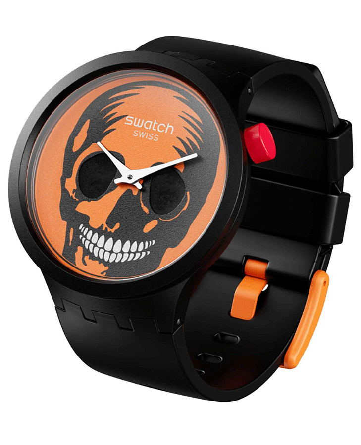 Часы Swatch Big Bold Bioceramic SB03B700 — биокерамика, Швейцария