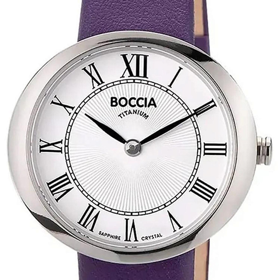 Часы Boccia Titanium 3344-02 — кварцевые, титан