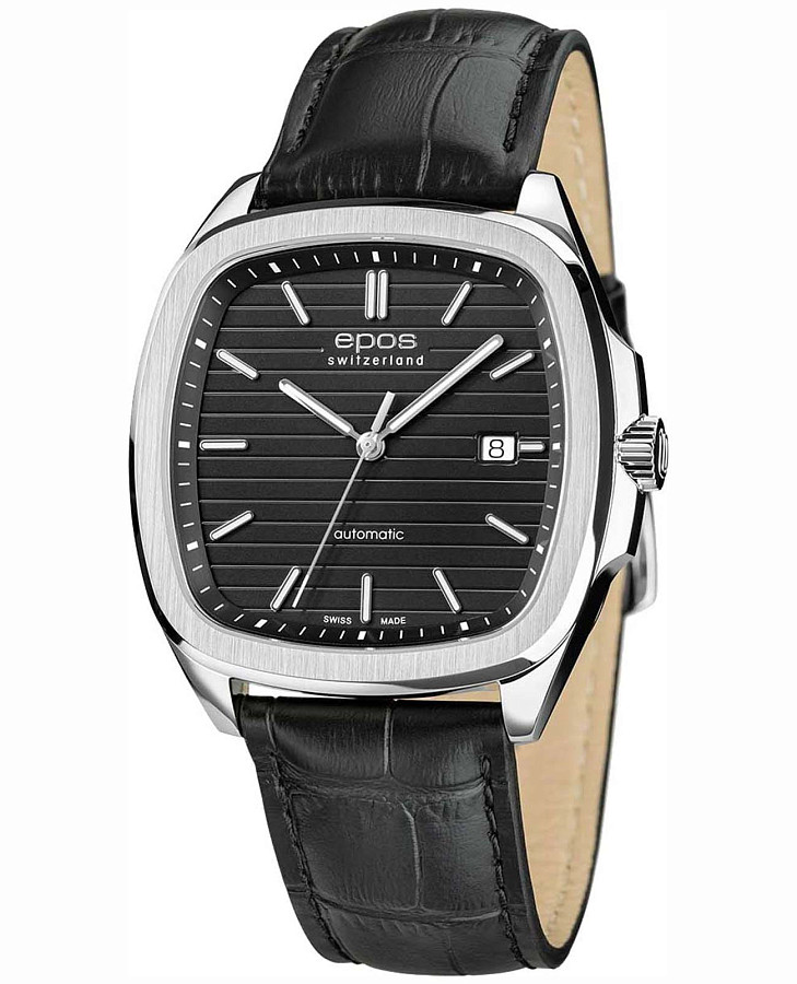 Часы Epos Timeless 3511.152.20.15.25 — мужские, черный
