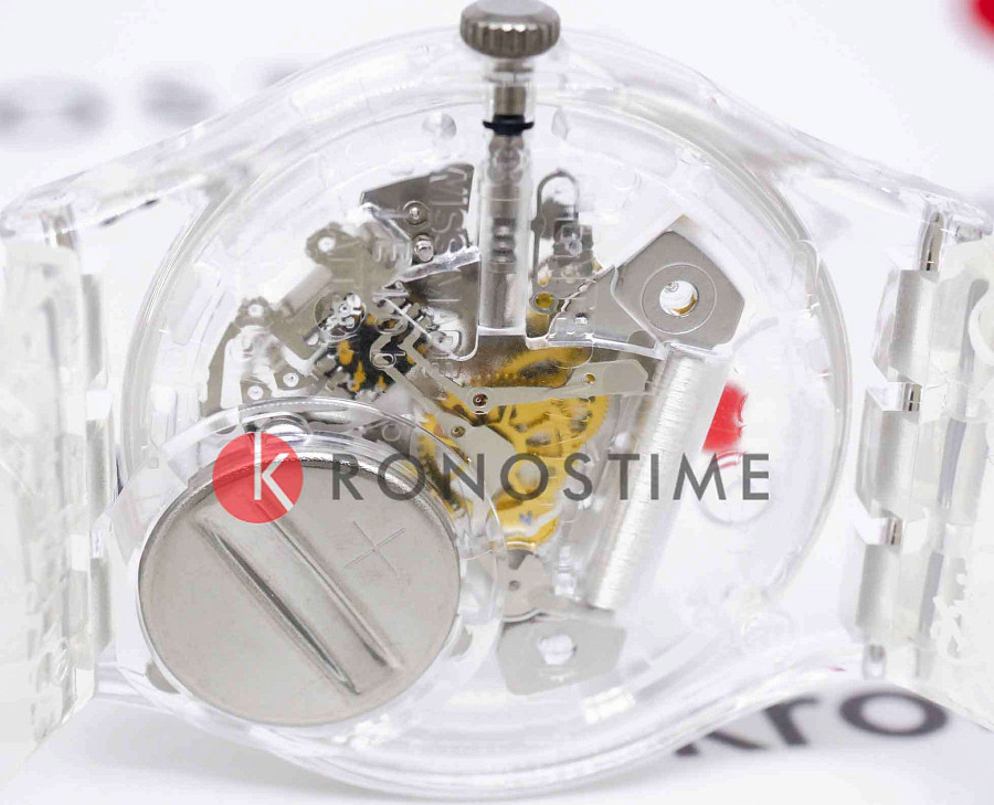 Часы Swatch Gent Biosourced Standart SO28Z129 — Швейцария, кварцевые