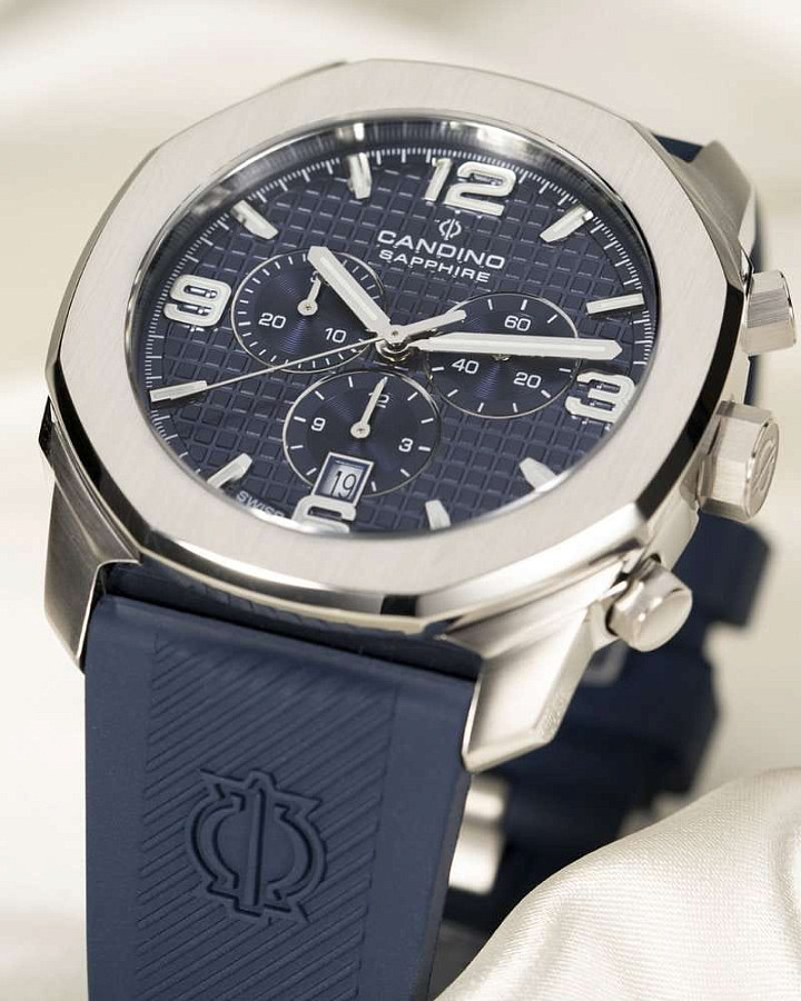 Часы Candino Gents Sport C4774/4 — металл сталь, Швейцария