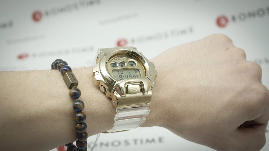 Часы Casio G-Shock GM-6900SG-9DR (GM-6900SG-9ER) — прозрачный, сталь металл пластик