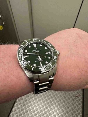 Фото покупателя: Швейцарские механические наручные часы Certina DS Action Diver C032.607.11.091.00