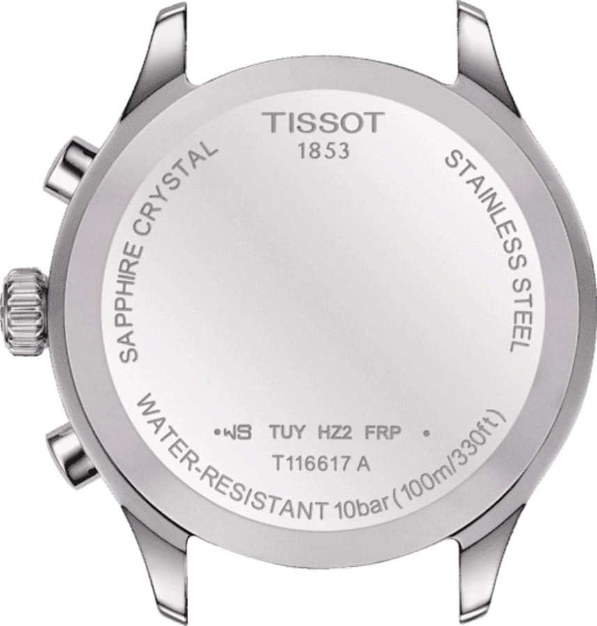 Часы Tissot Chrono XL Classic T116.617.11.092.00 — кварцевые, сталь металл