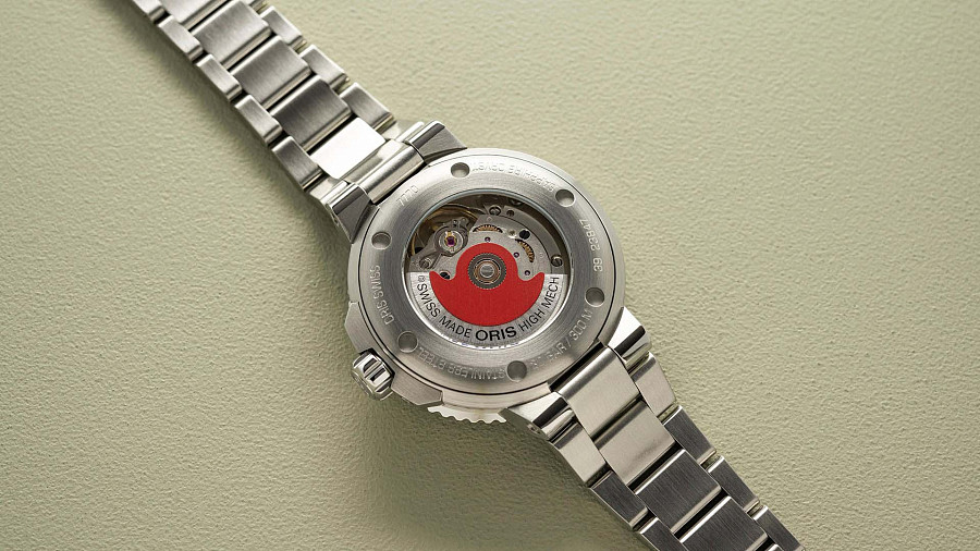 Часы Oris Aquis Date 01 733 7770 4157-07 8 18 05P — нержавеющая сталь, женские