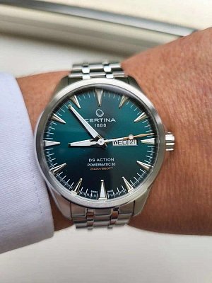 Фото покупателя: Швейцарские механические наручные часы Certina DS Action Day-Date C032.430.11.091.00