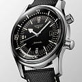 Швейцарские механические часы Longines Legend Diver Watch L3.774.4.50.0, фото 2