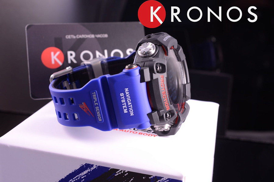 Часы Casio G-Shock GPR-B1000TLC-1D — мужские, пластик