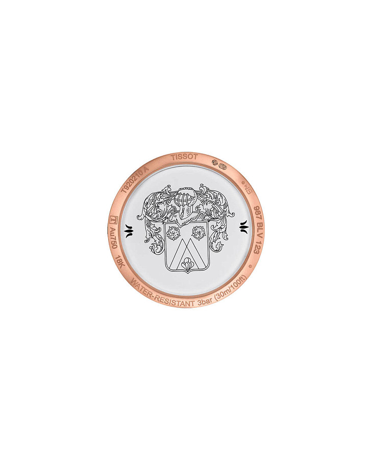 Часы Tissot Vintage Lady 18K Gold T920.210.76.031.00 — кварцевые, золото металл