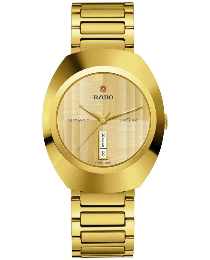 Часы Rado The Original Automatic R12161253 — мужские, желтый