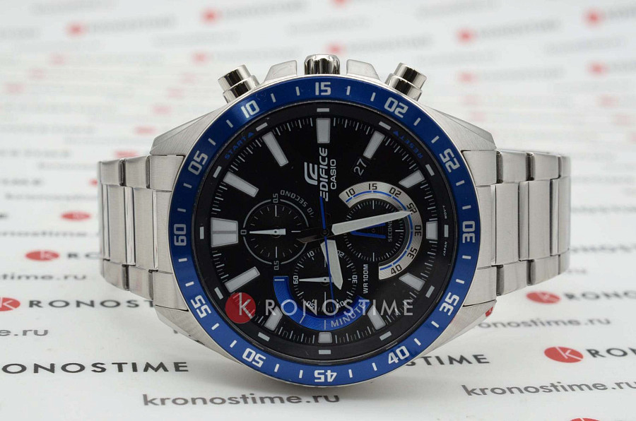 Часы Casio Edifice EFV-620D-1A2VUDF (EFV-620D-1A2) — мужские, серебристый