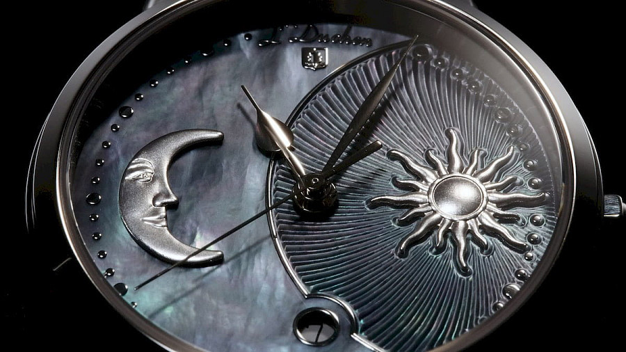 Часы L'Duchen Day & Night D 781.10.31 — женские, нержавеющая сталь