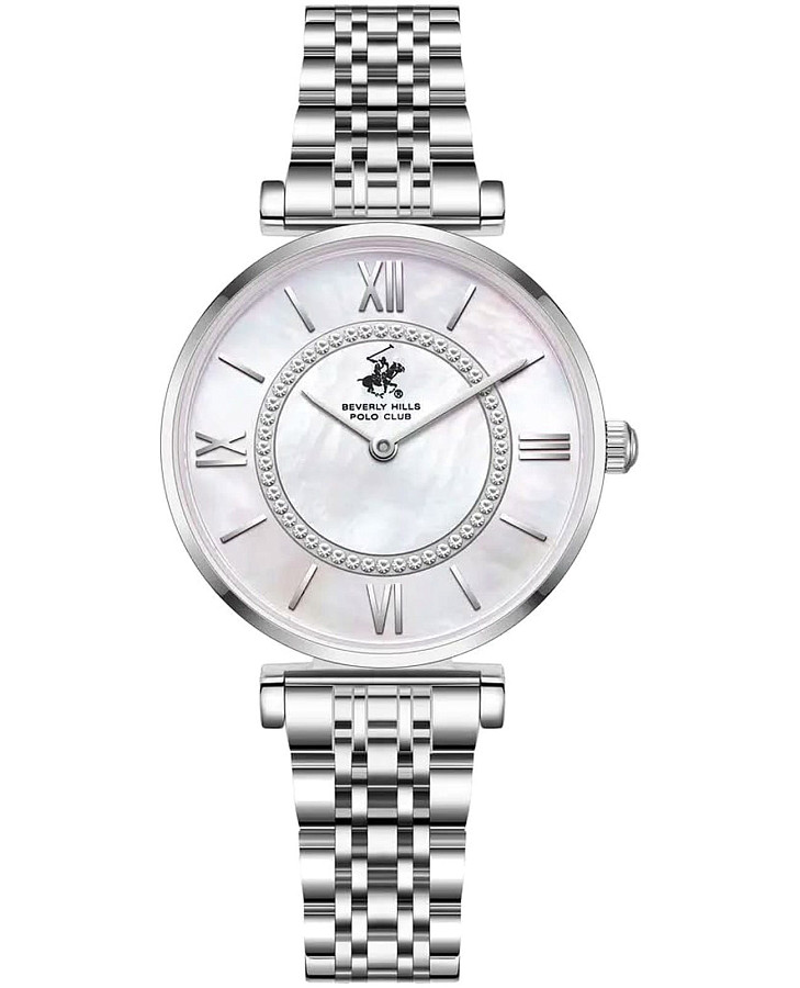 Часы Beverly Hills Polo Club BP3853X.320 — женские, перламутровый
